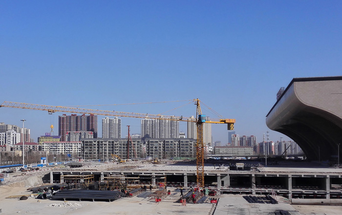 機(jī)械石家莊市新客站西廣場(chǎng)地下空間